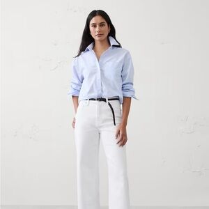 Banana Republic High-Rise Wide-Leg Cropped Jeans – NWT – Size 12